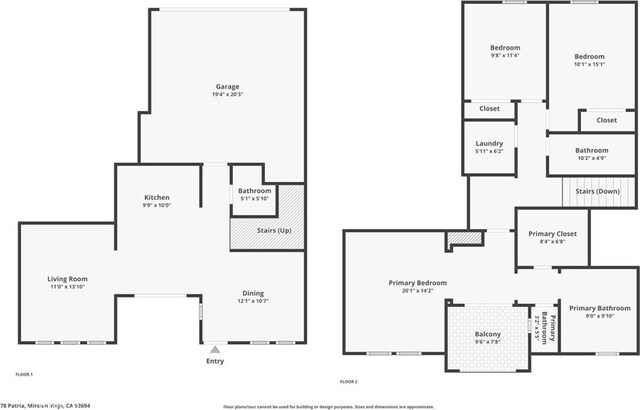 78 Patria, Rancho Mission Viejo, CA 92694 - view of property floor plan