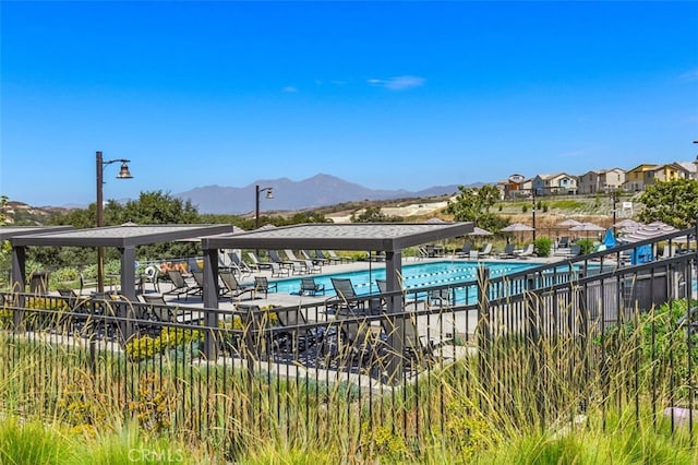 78 Patria, Rancho Mission Viejo, CA 92694 - community pool with a mountain view