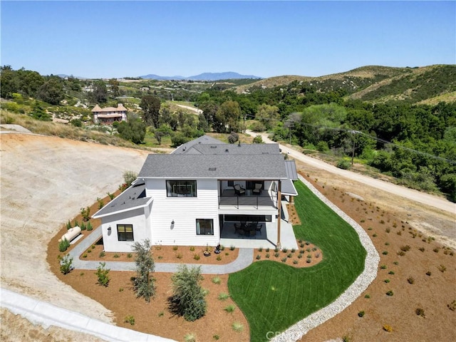 38721 Calle De Toros, Temecula, CA 92592 - aerial view of property and surrounding area with a mountainous background