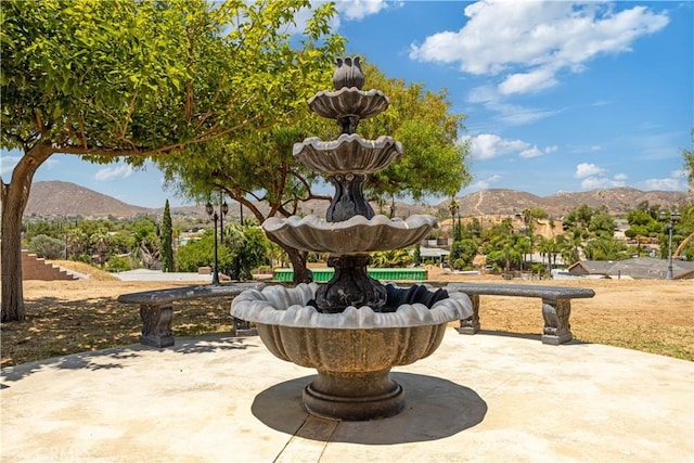 5071 Bushnell Ave, Riverside, CA 92505 - view of community with a mountain view and a patio area