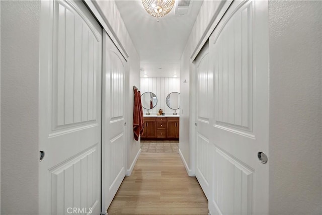 29377 Wyatt Earp Way, Winchester, CA 92596 - hallway with light wood-type flooring