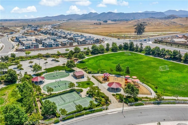 29377 Wyatt Earp Way, Winchester, CA 92596 - aerial view of a mountainous background