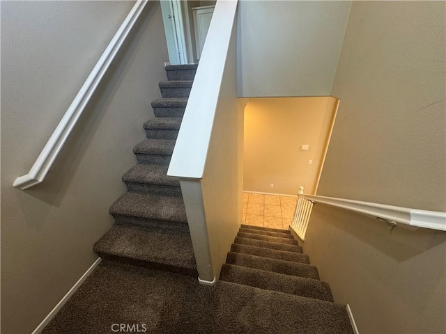 9757 Edenbrook Dr, Riverside, CA 92503 - stairs featuring baseboards