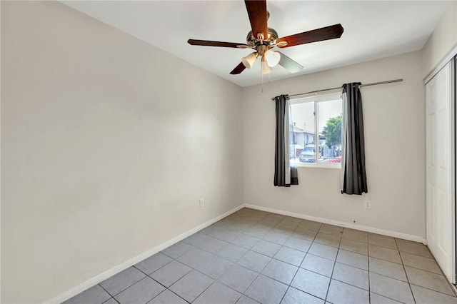 507 W La Jolla St, Placentia, CA 92870 - unfurnished room with ceiling fan and light tile patterned floors