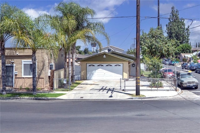 507 W La Jolla St, Placentia, CA 92870 - view of front of home with a gate, driveway, and an attached garage