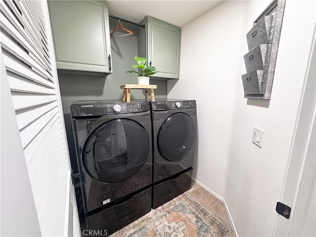 795 Donatello Dr, Corona, CA 92882 - washroom featuring cabinet space and washing machine and dryer