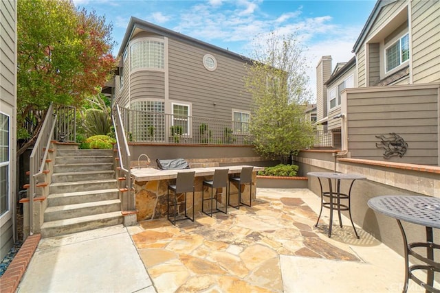 24545 Santa Clara Ave, Dana Point, CA 92629 - view of patio with stairs