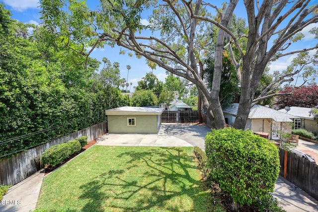 1920 Fletcher Ave, South Pasadena, CA 91030 - view of yard with a patio area
