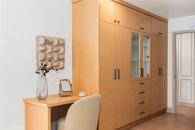 19851 Malaga Ln, Yorba Linda, CA 92886 - office area featuring light wood-type flooring
