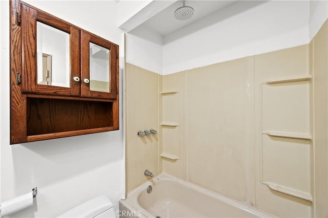 18620 Hatteras St Unit 274, Tarzana, CA 91356 - bathroom featuring washtub / shower combination and toilet