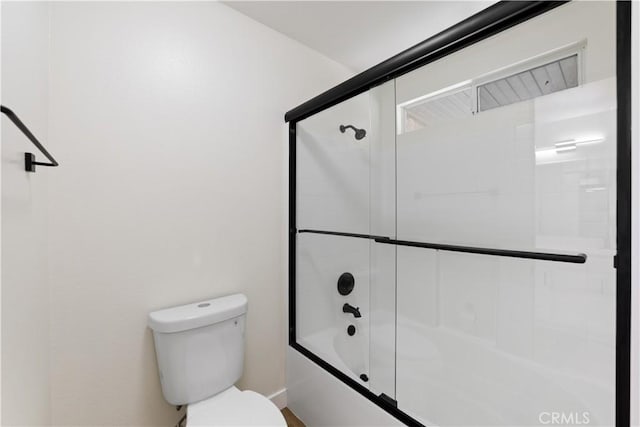 44505 Galicia Dr, Hemet, CA 92544 - full bathroom with combined bath / shower with glass door and toilet