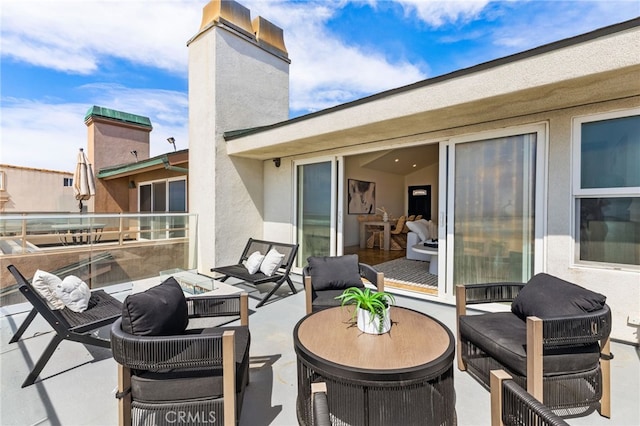 3012 W Oceanfront, Newport Beach, CA 92663 - patio / terrace featuring an outdoor hangout area