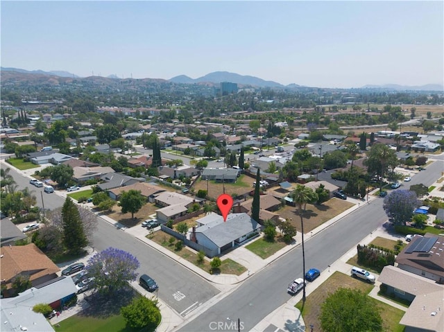 25411 Cottage Ave, Loma Linda, CA 92354 - aerial view of residential area featuring a mountain backdrop