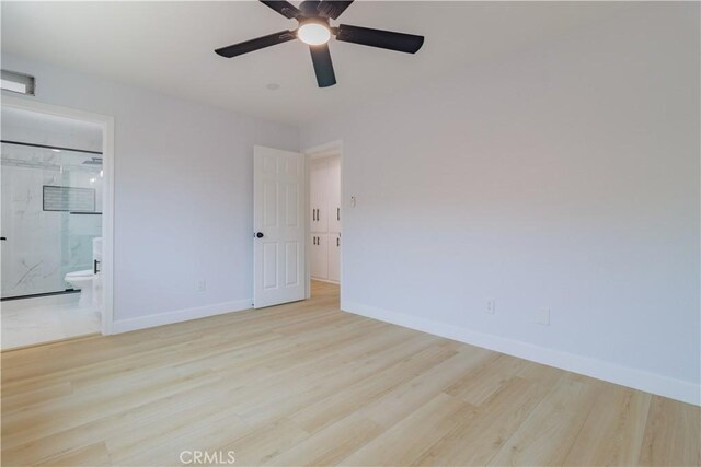 25411 Cottage Ave, Loma Linda, CA 92354 - empty room with wood finished floors and a ceiling fan