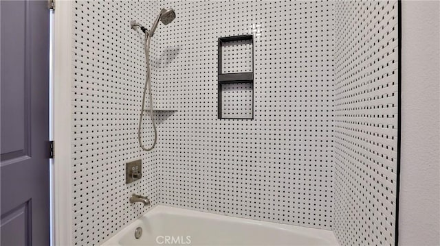2431 Elizabeth Ct, Upland, CA 91784 - full bathroom featuring washtub / shower combination