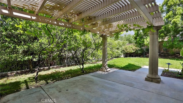 2431 Elizabeth Ct, Upland, CA 91784 - view of patio featuring a pergola