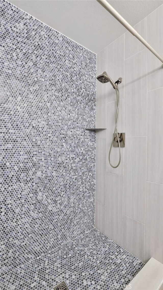 2431 Elizabeth Ct, Upland, CA 91784 - bathroom view of a tile shower