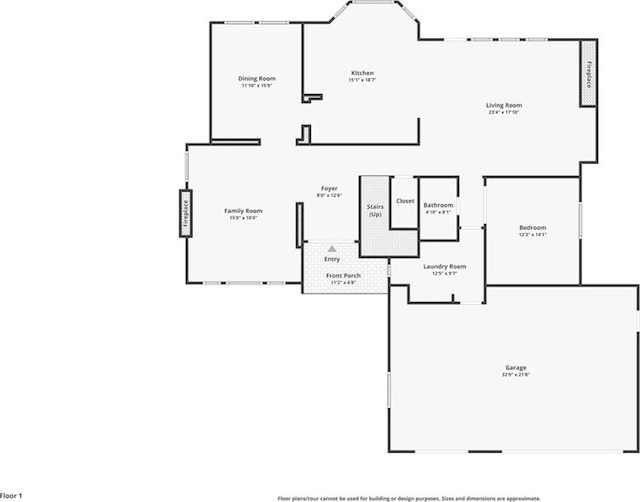 2431 Elizabeth Ct, Upland, CA 91784 - view of property floor plan