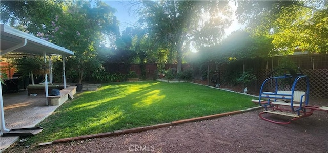 1447 Genoa Ln, San Jacinto, CA 92583 - view of fenced backyard