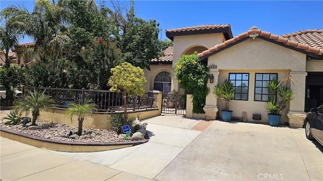 1447 Genoa Ln, San Jacinto, CA 92583 - mediterranean / spanish house with stucco siding and a tile roof