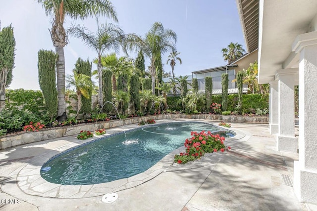 8857 Bluffdale Dr, Sun Valley, CA 91352 - swimming pool with a patio