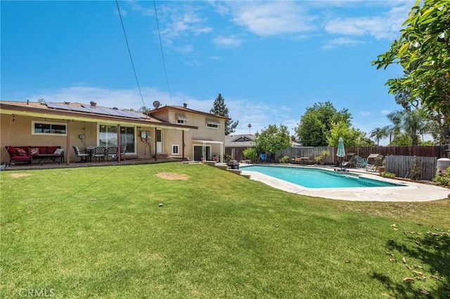 5644 Wadsworth Ave, Highland, CA 92346 - view of pool featuring a fenced backyard and a patio