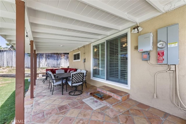 5644 Wadsworth Ave, Highland, CA 92346 - view of patio / terrace with outdoor dining area