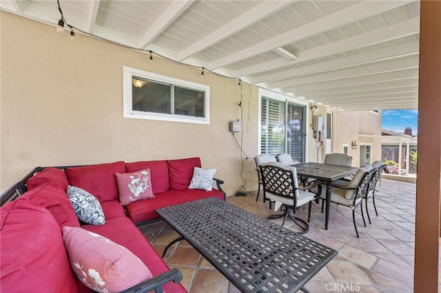 5644 Wadsworth Ave, Highland, CA 92346 - view of patio / terrace featuring outdoor lounge area and outdoor dining space