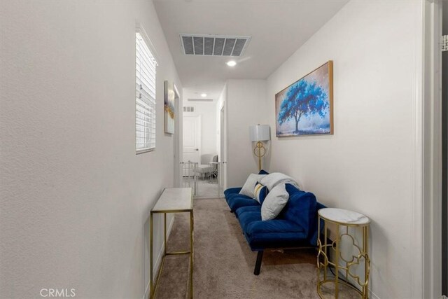 1023 Barberry Ln, Calimesa, CA 92320 - hallway featuring carpet flooring and recessed lighting