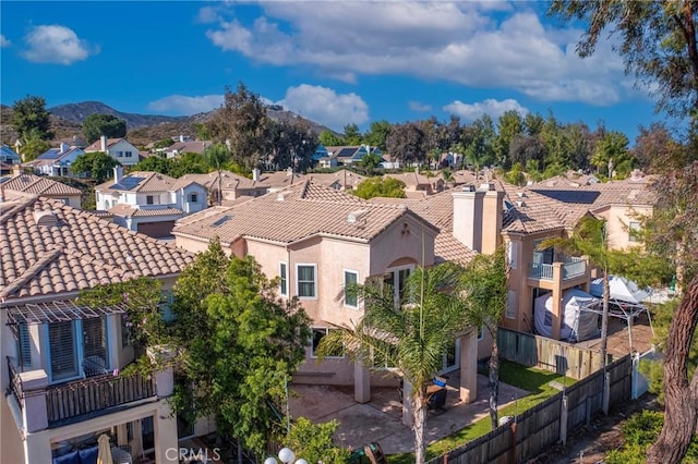 24101 Crowned Partridge Ln, Murrieta, CA 92562 - aerial view of residential area featuring a mountainous background