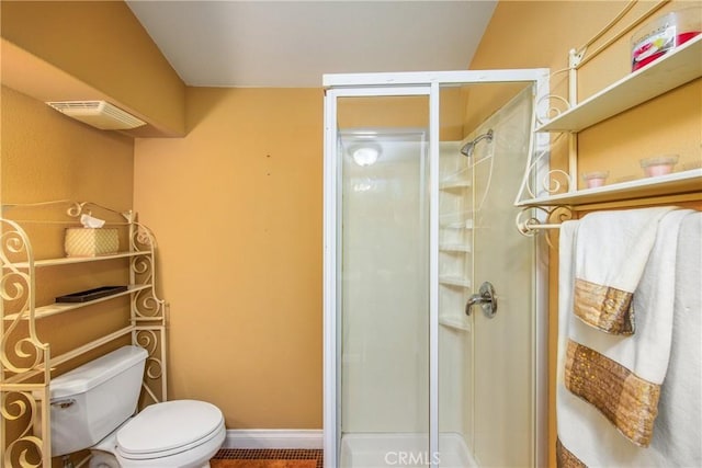 27470 Lakeview Dr, Helendale, CA 92342 - full bath with a shower stall and toilet