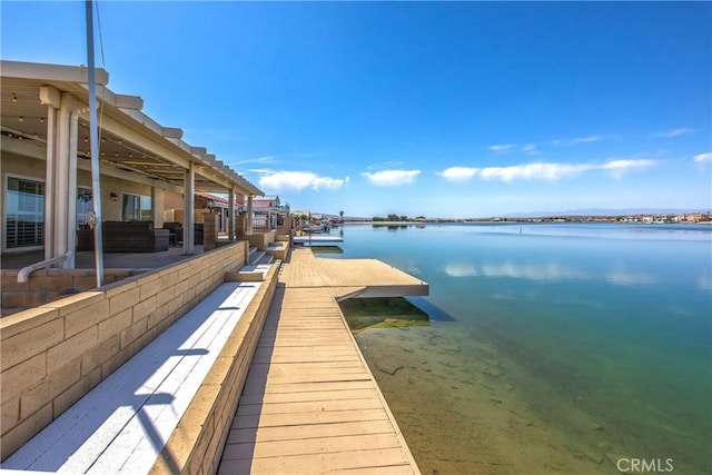27470 Lakeview Dr, Helendale, CA 92342 - dock with a water view