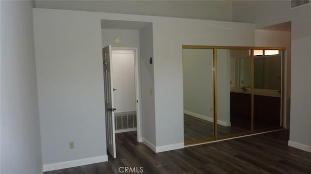 284 Celeste Dr, Riverside, CA 92507 - unfurnished bedroom with wood finished floors and a closet