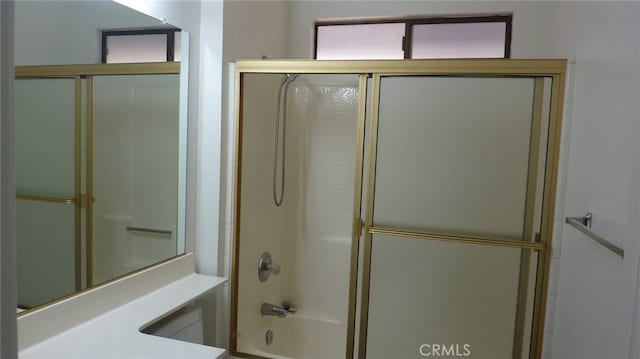 284 Celeste Dr, Riverside, CA 92507 - bathroom featuring shower / bath combination with glass door and toilet