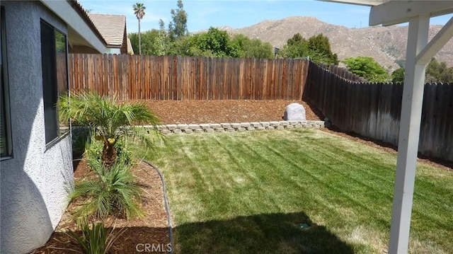 284 Celeste Dr, Riverside, CA 92507 - fenced backyard with a mountain view