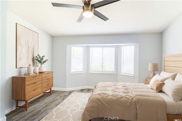 284 Celeste Dr, Riverside, CA 92507 - bedroom with wood finished floors and a ceiling fan