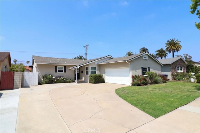 425 E Wilson Ave, Orange, CA 92867 - single story home featuring stucco siding, concrete driveway, and an attached garage