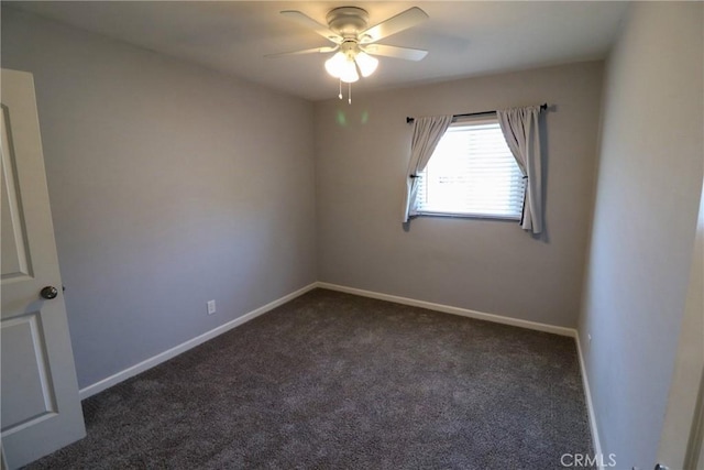 425 E Wilson Ave, Orange, CA 92867 - spare room with carpet floors, a ceiling fan, and baseboards