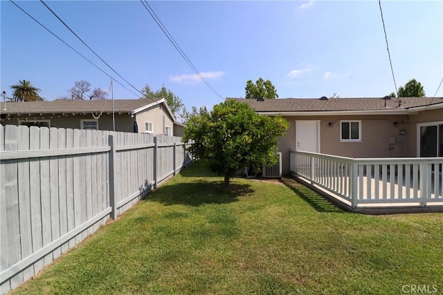 425 E Wilson Ave, Orange, CA 92867 - view of yard with a deck