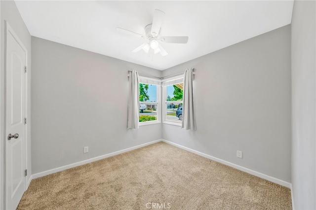 425 E Wilson Ave, Orange, CA 92867 - spare room with carpet floors and ceiling fan