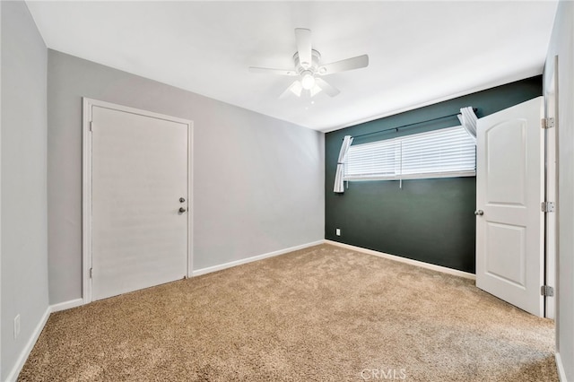 425 E Wilson Ave, Orange, CA 92867 - spare room with carpet and a ceiling fan