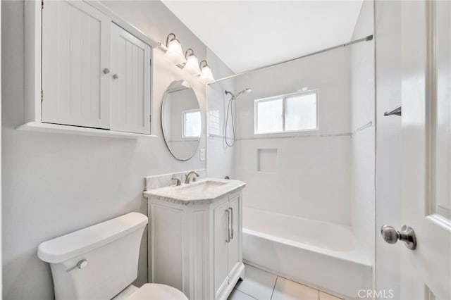425 E Wilson Ave, Orange, CA 92867 - full bath featuring vanity, bathtub / shower combination, and tile patterned floors