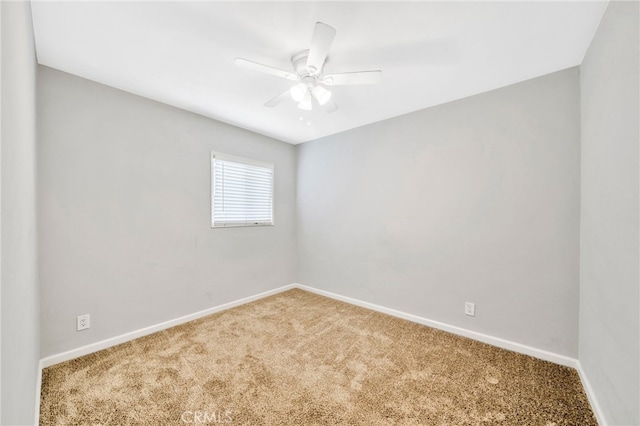 425 E Wilson Ave, Orange, CA 92867 - carpeted empty room with ceiling fan and baseboards