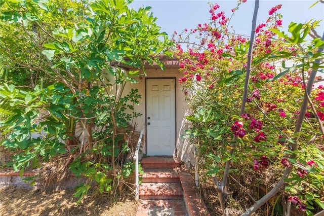 2011 W Katella Ave Unit 61, Anaheim, CA 92804 - doorway to property with stucco siding