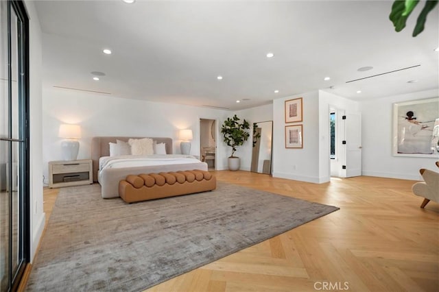 9363 Dinsdale St, Downey, CA 90240 - bedroom with baseboards and recessed lighting