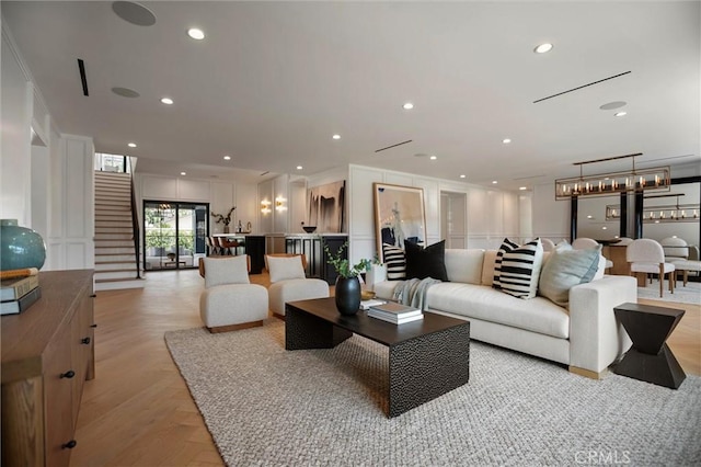 9363 Dinsdale St, Downey, CA 90240 - living room with recessed lighting