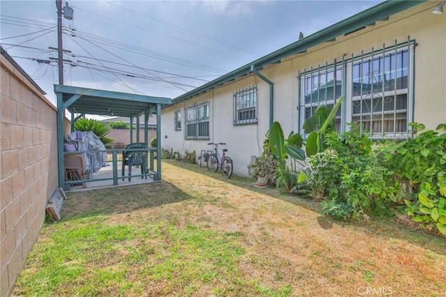 14012 S Wilkie Ave, Gardena, CA 90249 - view of yard featuring a patio and a gazebo