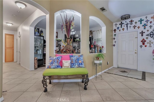 11244 Sega Ln, Fontana, CA 92337 - tiled foyer entrance with baseboards