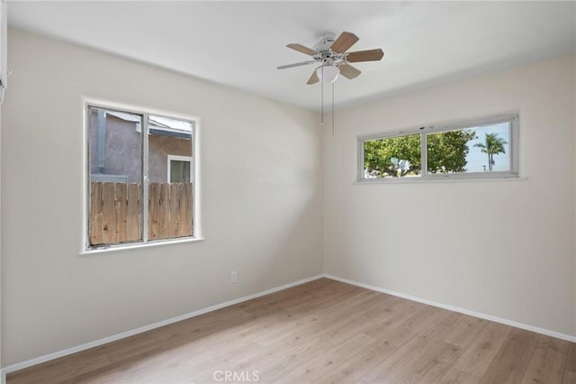 150 E 232nd St, Carson, CA 90745 - empty room featuring light wood-type flooring and a ceiling fan