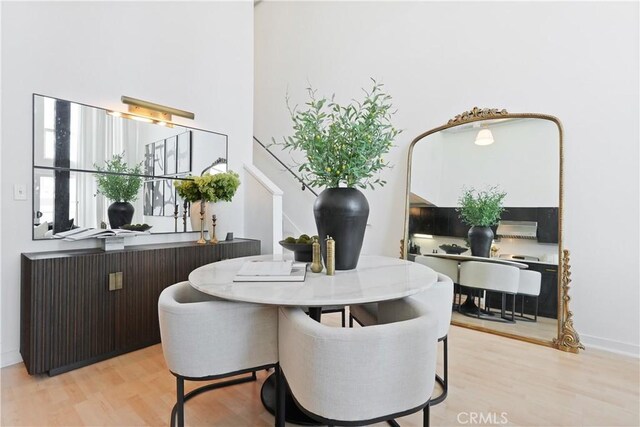 4215 Glencoe Ave Unit 407, Marina Del Rey, CA 90292 - dining area featuring light wood-style flooring